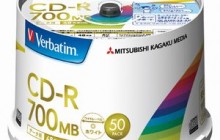 [三菱化学メディア]　CD-R 48倍速50枚スピンドル PC DATA用
