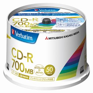 [三菱化学メディア] CD-R 48倍速50枚スピンドル PC DATA用 | 株式会社 ももやま