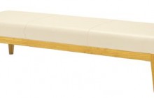 [JOINTEX]  ロビーチェアー　木脚　背無し