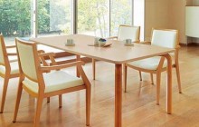 [TOKIO] 木製 食堂用テーブルW1600D900