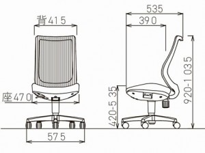 OA-3225B(FG3)BK SPECK