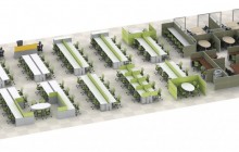 オフィス空間を柔軟にカスタマイズ　レヴィスト　コクヨより